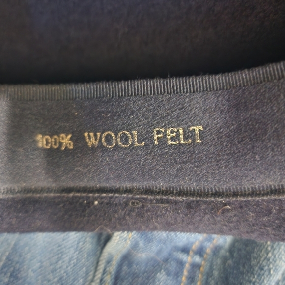 Peaky Blinders Wool Navy Newsboy Cap Size M - Picture 6 of 7